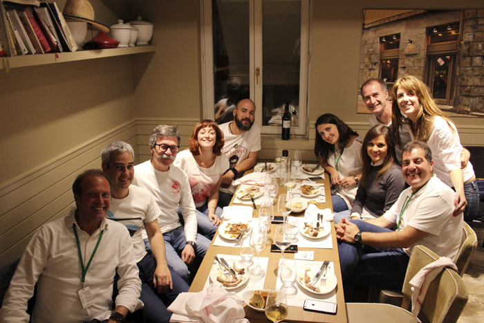 34-Bilbao Rallye-Equipos en la Cena
