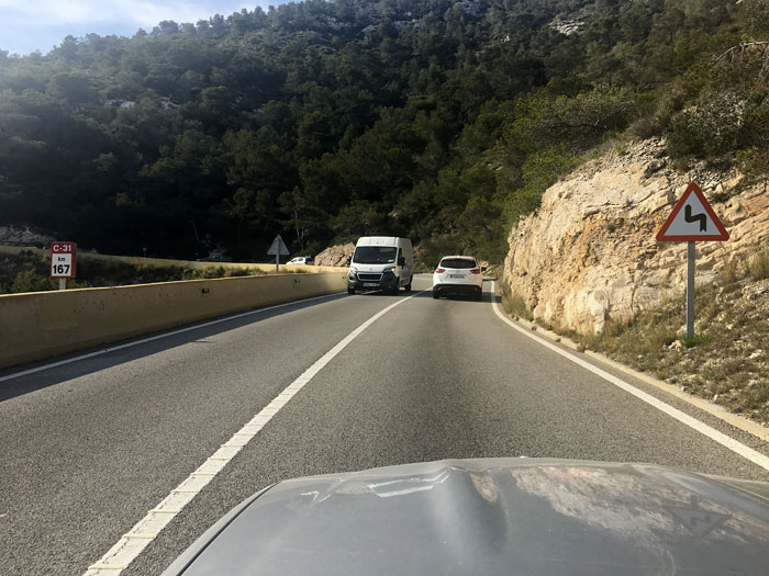 03-500km en coche descapotable