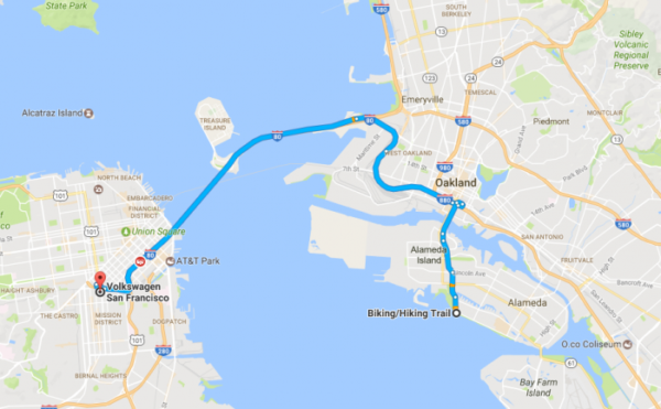 Mi kadett se pasa a la vela!