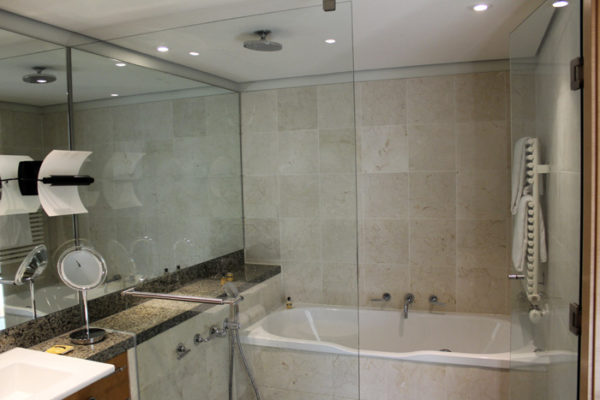 De hoteles, duchas y limpieza