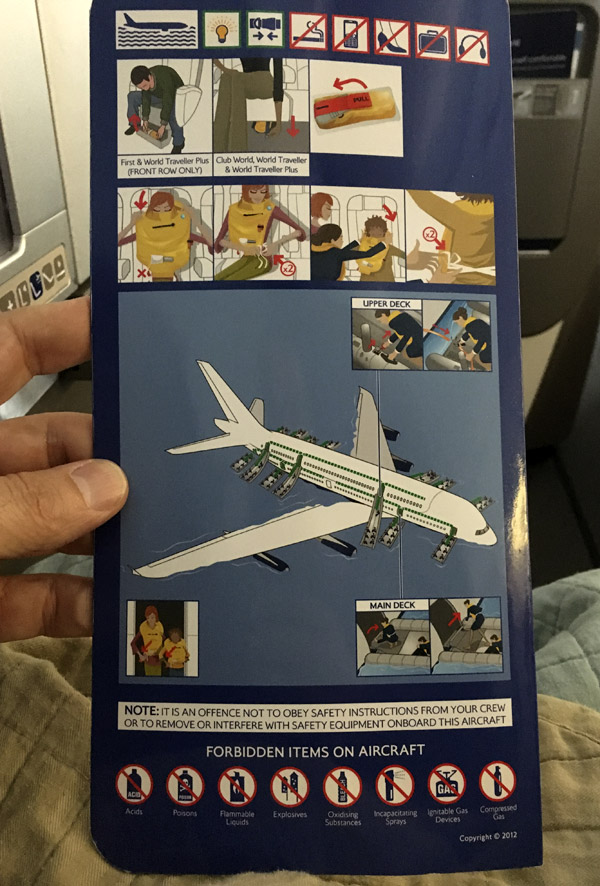 18-Airbus 308- Passenger´s Safety Information