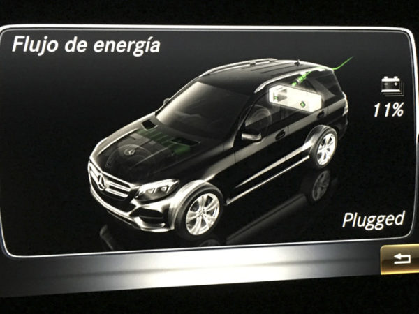 Mercedes-Benz GLE 500 e 4MATIC. Consumo, autonomía en eléctrico y posibilidades de carga
