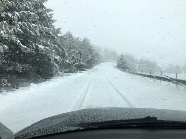 Neumáticos Michelin CrossClimate. Prueba sobre nieve.