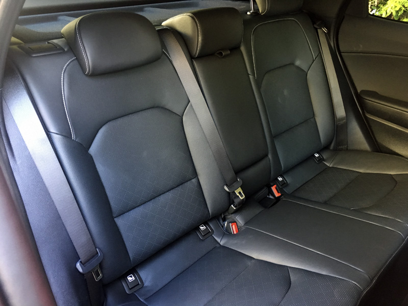 Kia XCeed. Asientos posteriores