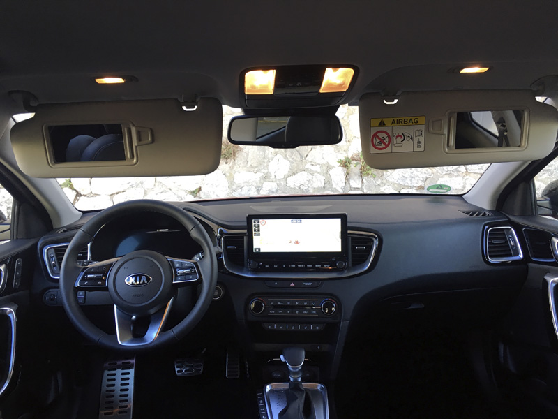 Kia XCeed. Salpicadero.