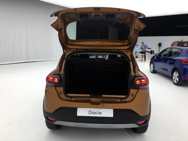 Dacia Sandero. Dimensiones, ruedas y maletero