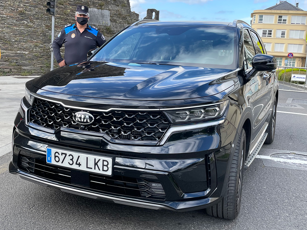 Kia Sorento. Lugo. La Mosquera. Torre da Mosqueira desde el interior.