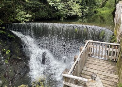 Museo de los Molinos. Mazonovo. Cascada