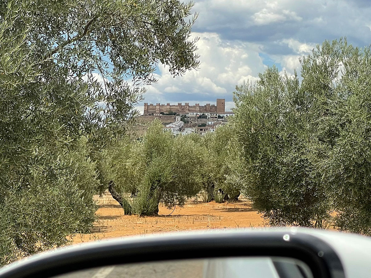 Jaen. Olivares. Castillo de Burgalimar. Baños de la Encina