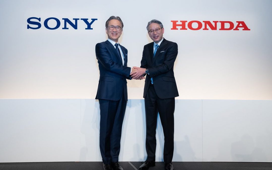 Honda y Sony crean una nueva compañía de vehículos eléctricos