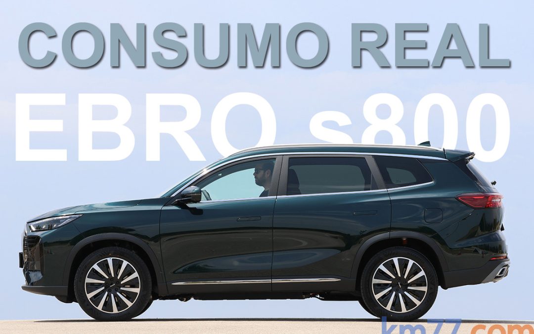 ¿Cuál es el consumo real del EBRO s800 PHEV?