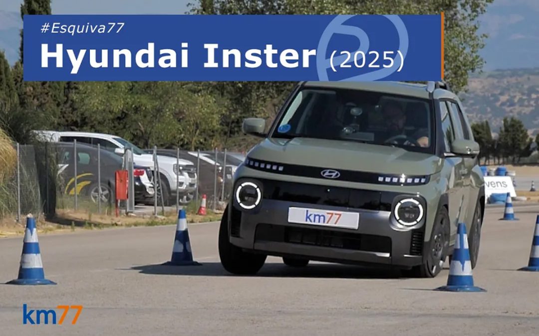 Hyundai Inster | Maniobra de esquiva y eslalon