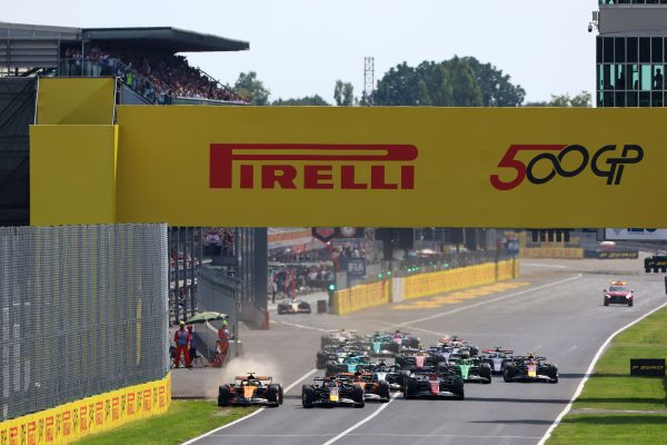 Salida Gran Premio de Italia