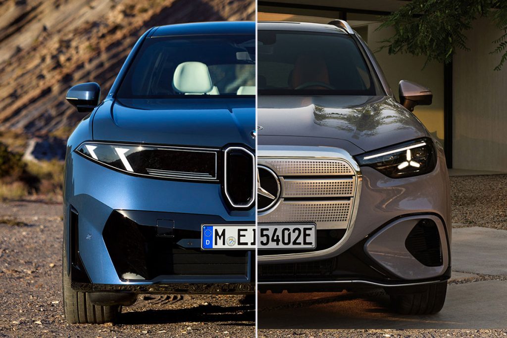 BMW iX3 o Mercedes GLC Eléctrico