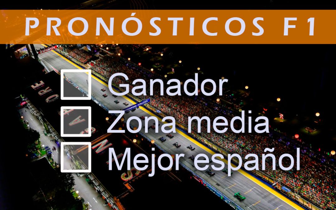 Pronósticos del Gran Premio de Singapur 2025