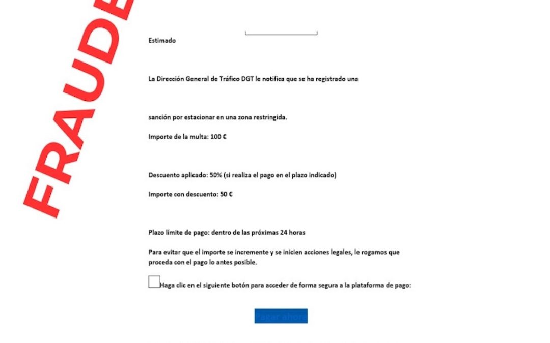 La DGT alerta de la estafa que intenta suplantarles