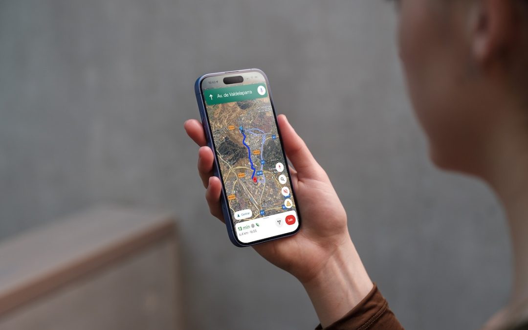 ¿Qué significa la hoja verde que aparece en una ruta de Google Maps?