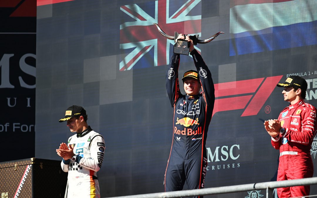 Verstappen vuelve a mandar en Austin y Piastri sigue perdido