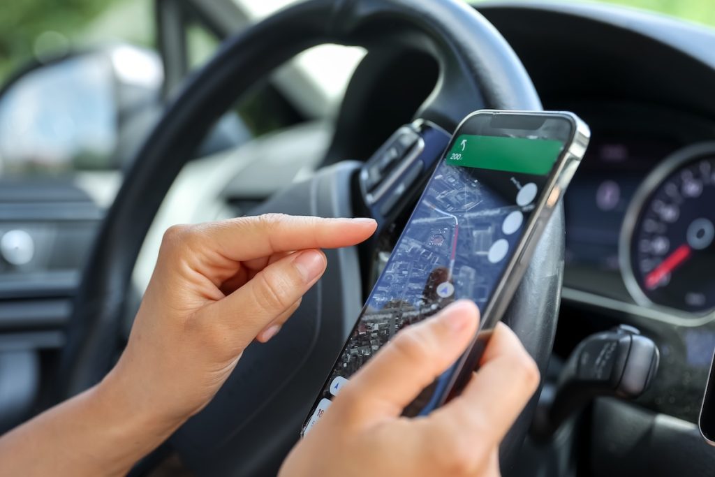 Conductor utilizando Google Maps