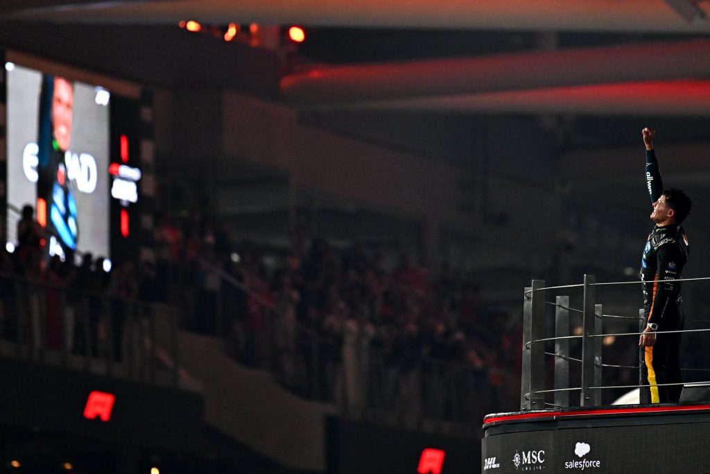 Lando Norris, campeón del mundo de Fórmula 1