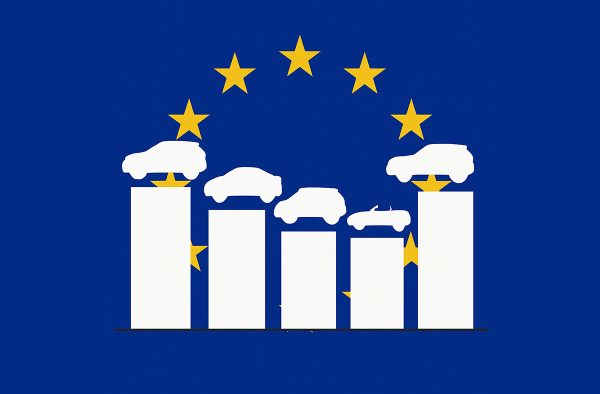 Datos de ventas de coches en Europa. Octubre de 2025