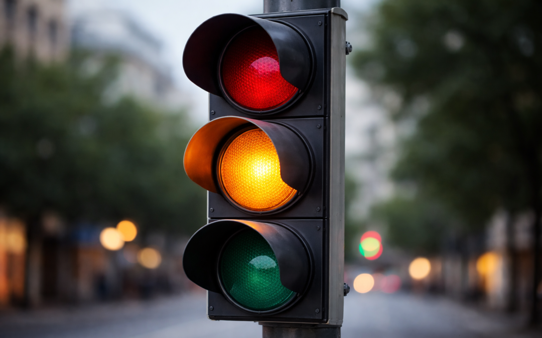 Semáforos en ámbar: qué indica esta señal y en qué casos te pueden multar