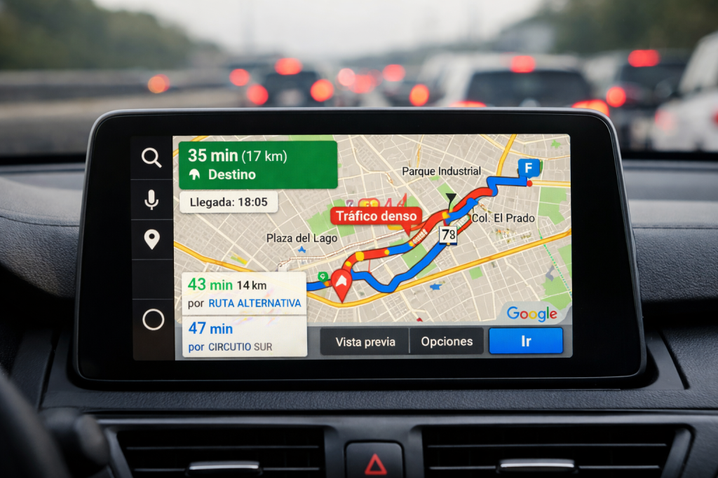 Tráfico en tiempo real en navegadores