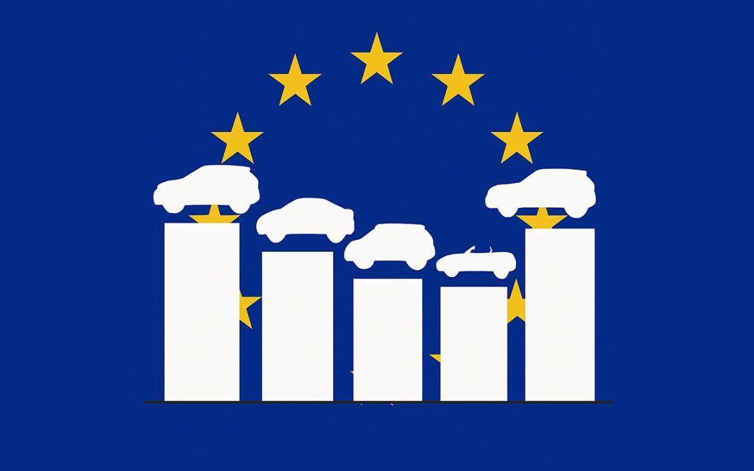 Datos de ventas de coches en Europa. Diciembre de 2025