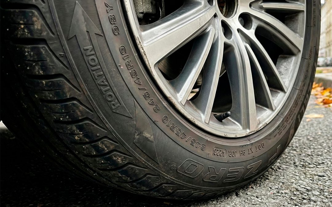 ¿Están correctamente montados tus neumáticos? La importancia del sentido de giro