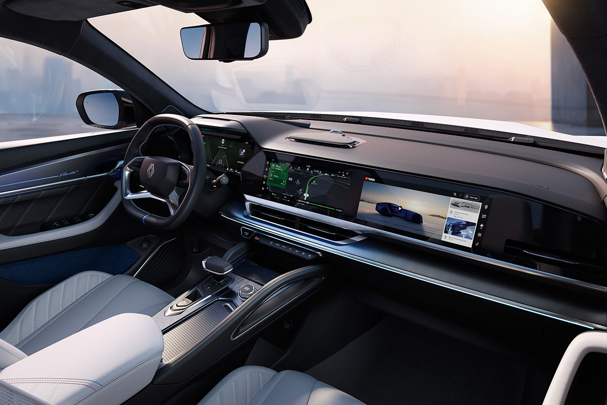 Renault Filante (2027) - salpicadero