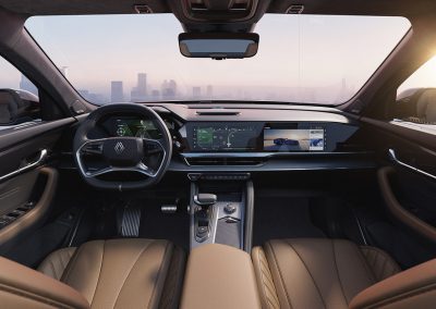 Renault Filante (2027). Salpicadero OpenR Panorama Screen