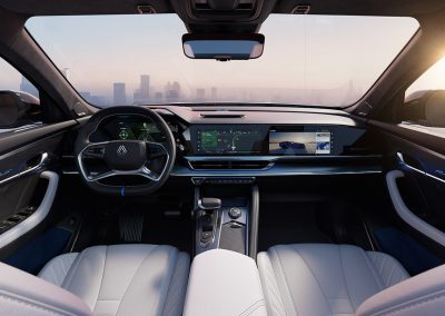 Renault Filante (2027). Salpicadero