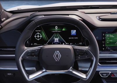 Renault Filante (2027). Instrumentación