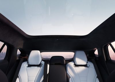 Renault Filante (2027). Techo panorámico.