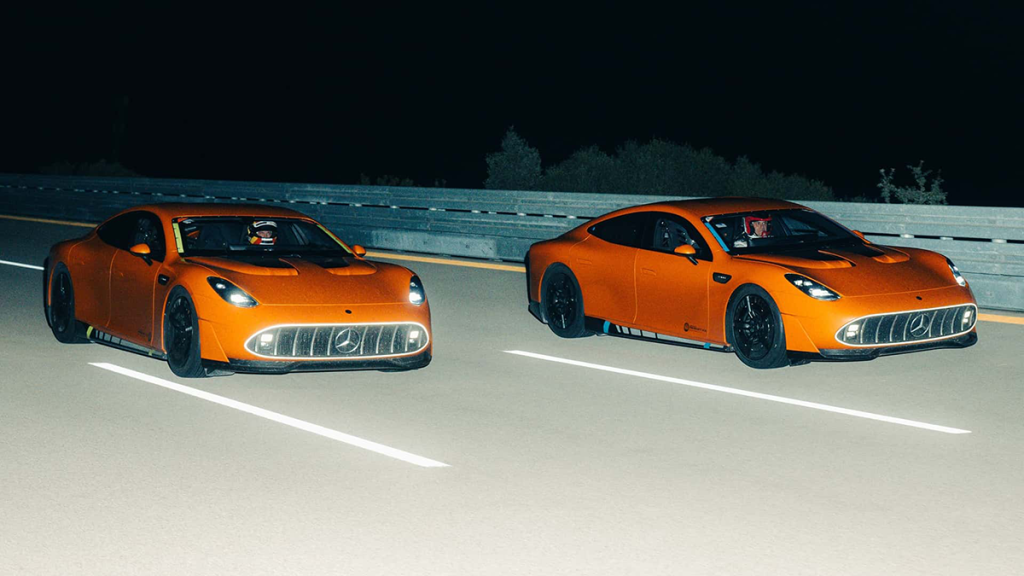 Mercedes-AMG GT XX, el coche eléctrico que más distancia recorre en 24 horas