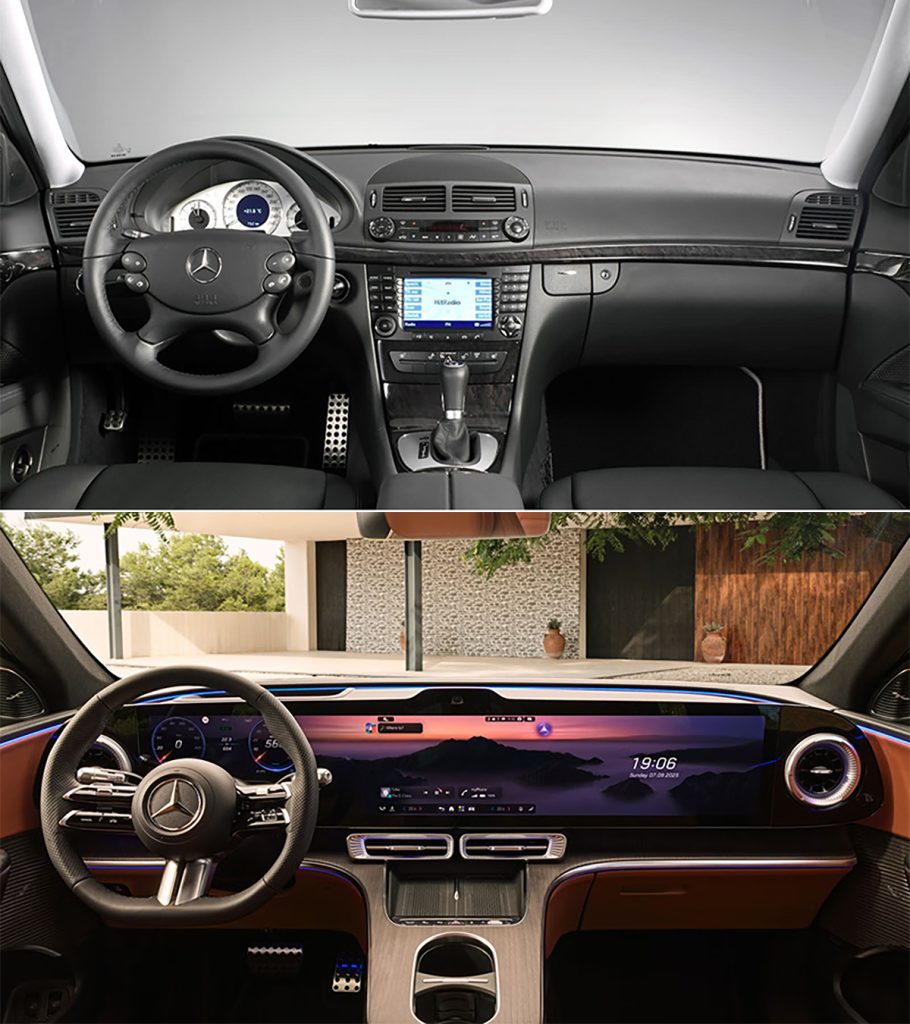 Mercedes-Benz GLC Eléctrico vs W211