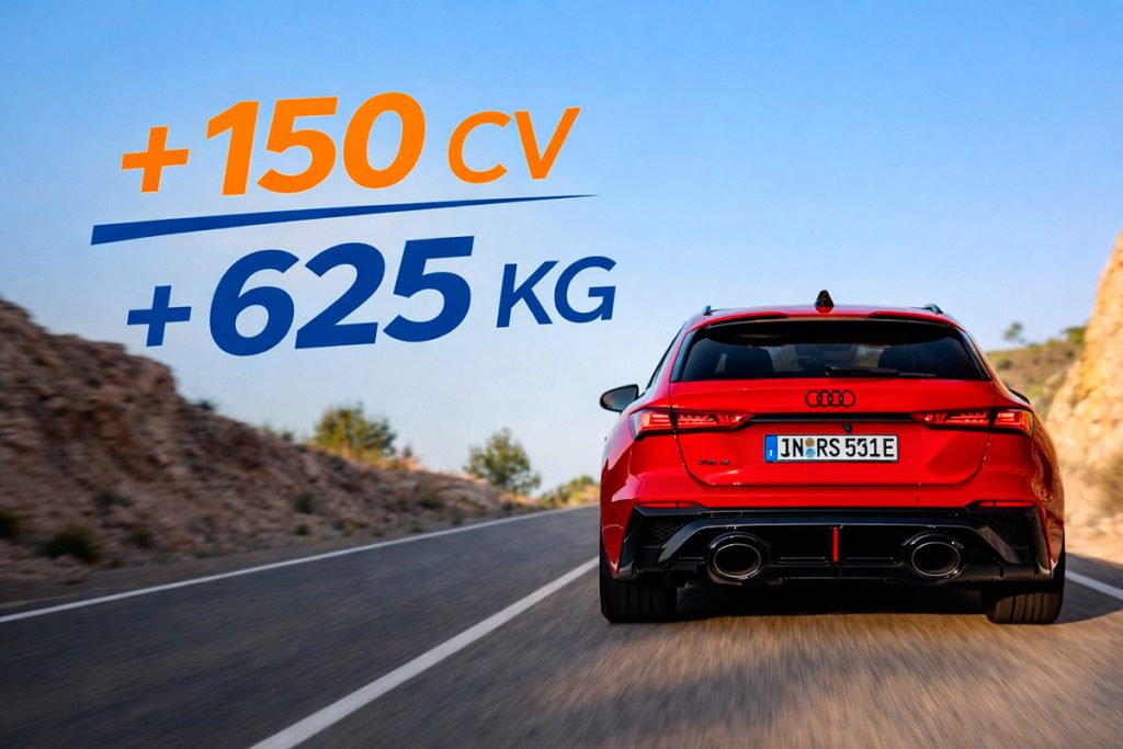 Audi RS 5 2026. Cuestión de peso