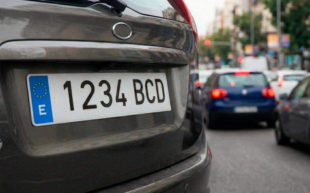 Por qué las matrículas españolas no llevan vocales