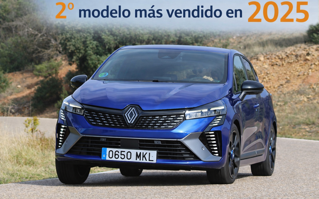Renault Clio: se despide como el segundo modelo más vendido de 2025 ante la llegada de su relevo