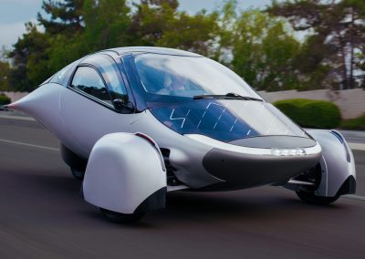 Aptera vista lateral - frontal