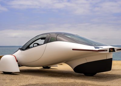 Aptera vista lateral - posterior