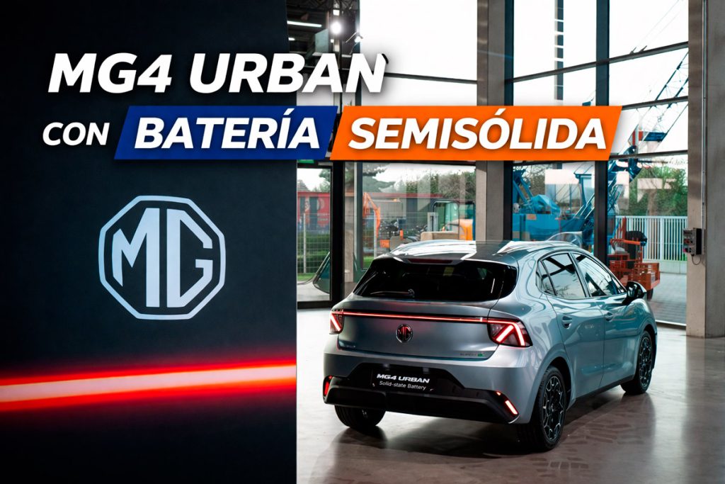 Batería semisólida MG4 Urban