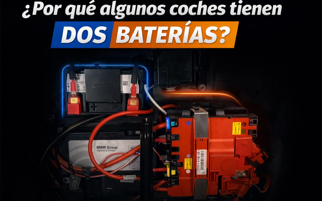 ¿Por qué algunos coches llevan dos baterías?