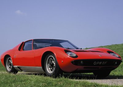 Lamborghini Miura - lateral - frontal