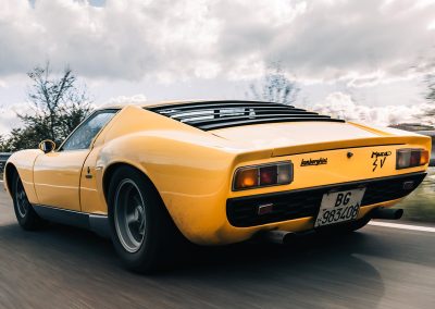 Lamborghini Miura - lateral - posterior