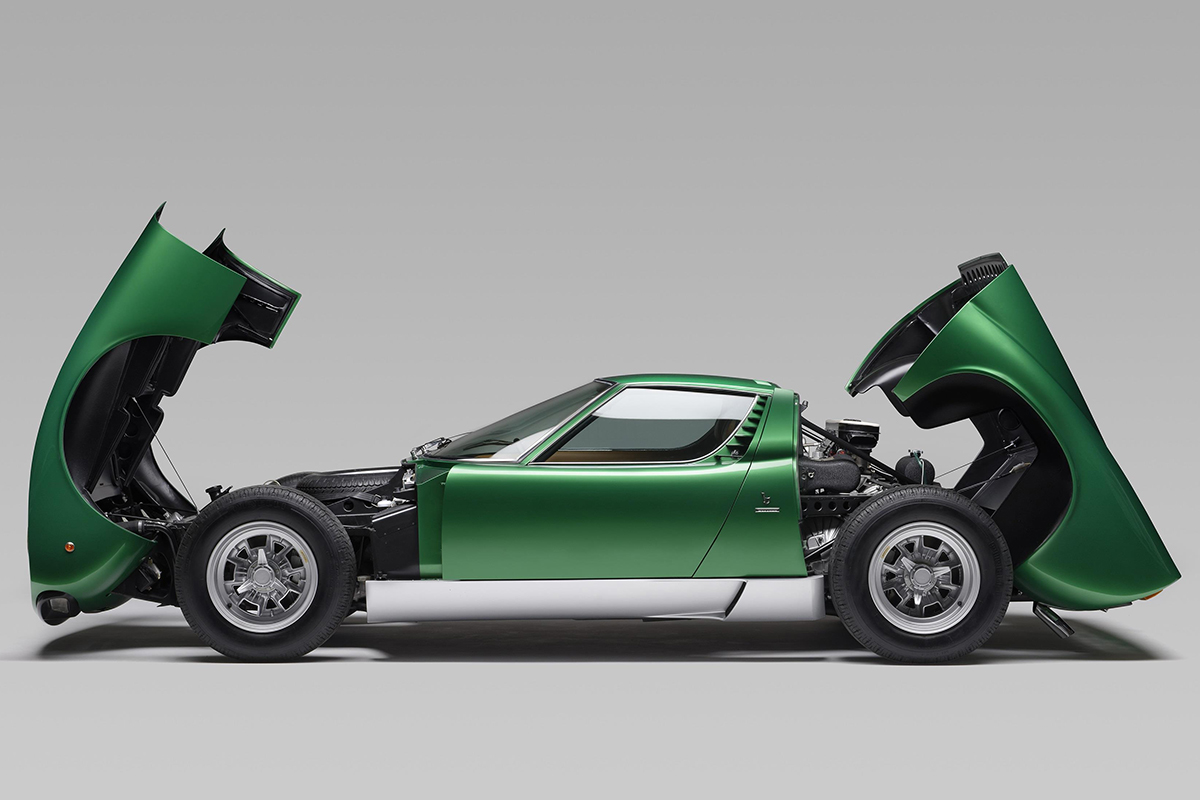 Lamborghini Miura - lateral