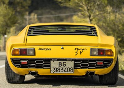 Lamborghini Miura - posterior