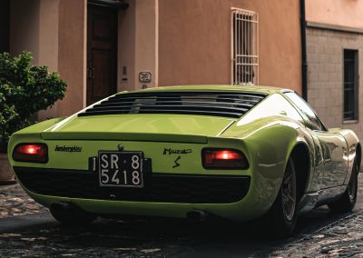 Lamborghini Miura - posterior - lateral --