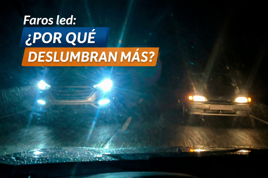 Faros led y el deslumbramiento