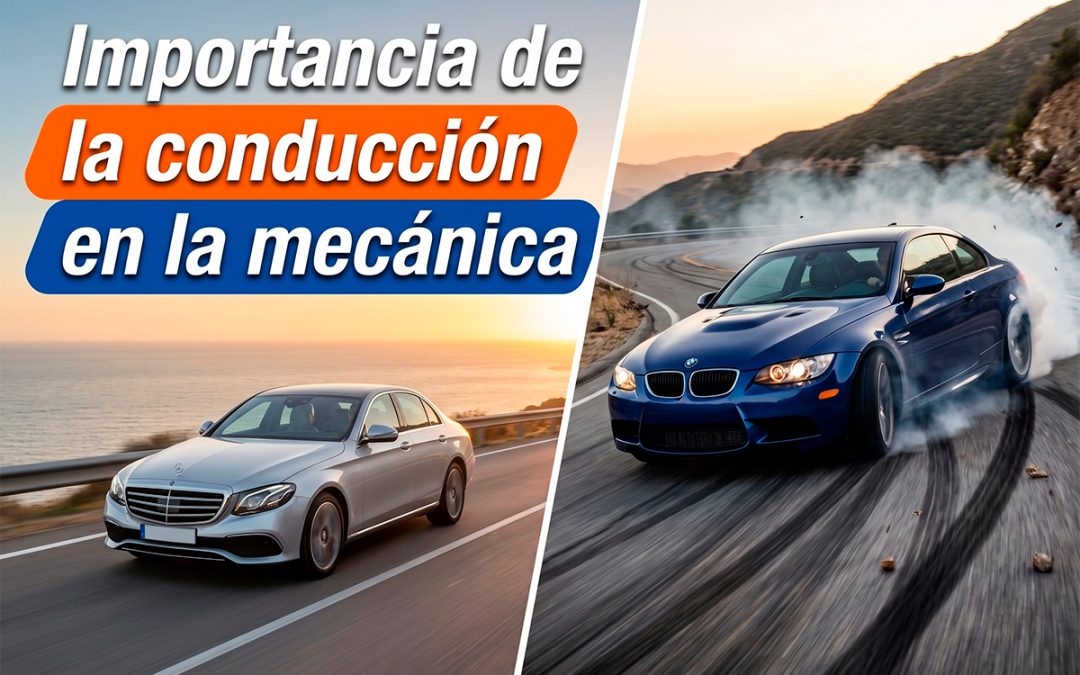 Cómo influye el tipo de conducción en los elementos mecánicos